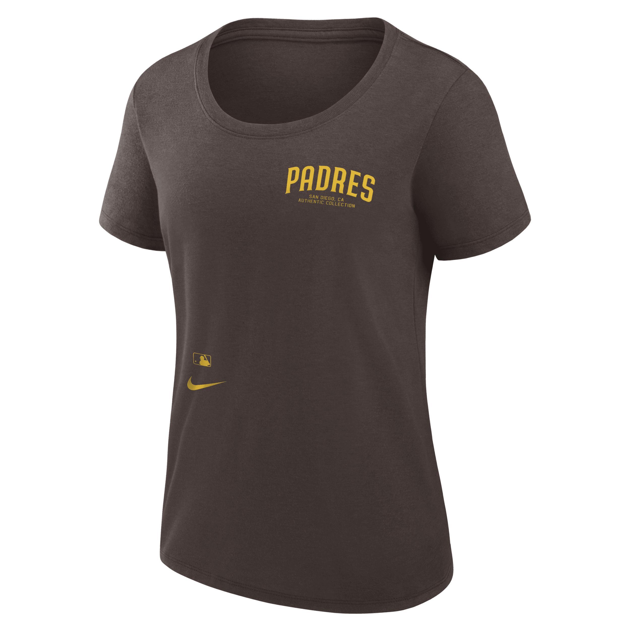 San Diego Padres Authentic Collection Early Work Nike Women's Dri-FIT MLB T-Shirt Product Image