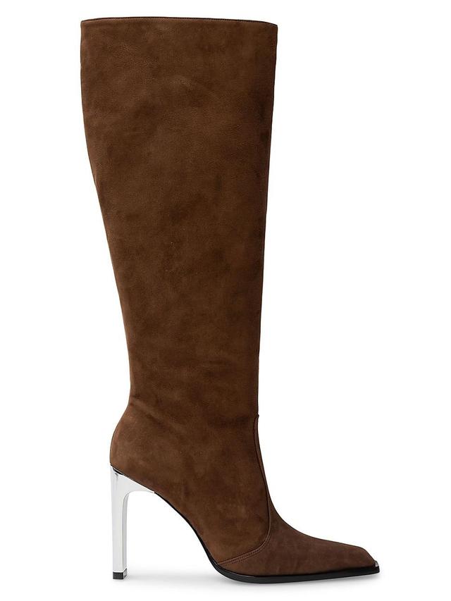 Womens Grand 100MM Suede Boots Product Image