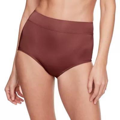 Warners® No Pinching No Problems® DigFree Comfort Waist Microfiber Brief 5738 Product Image