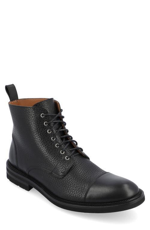 Taft Mens Rome Woven Handcrafted Full-grain Leather Dress Lace-up Boot Product Image