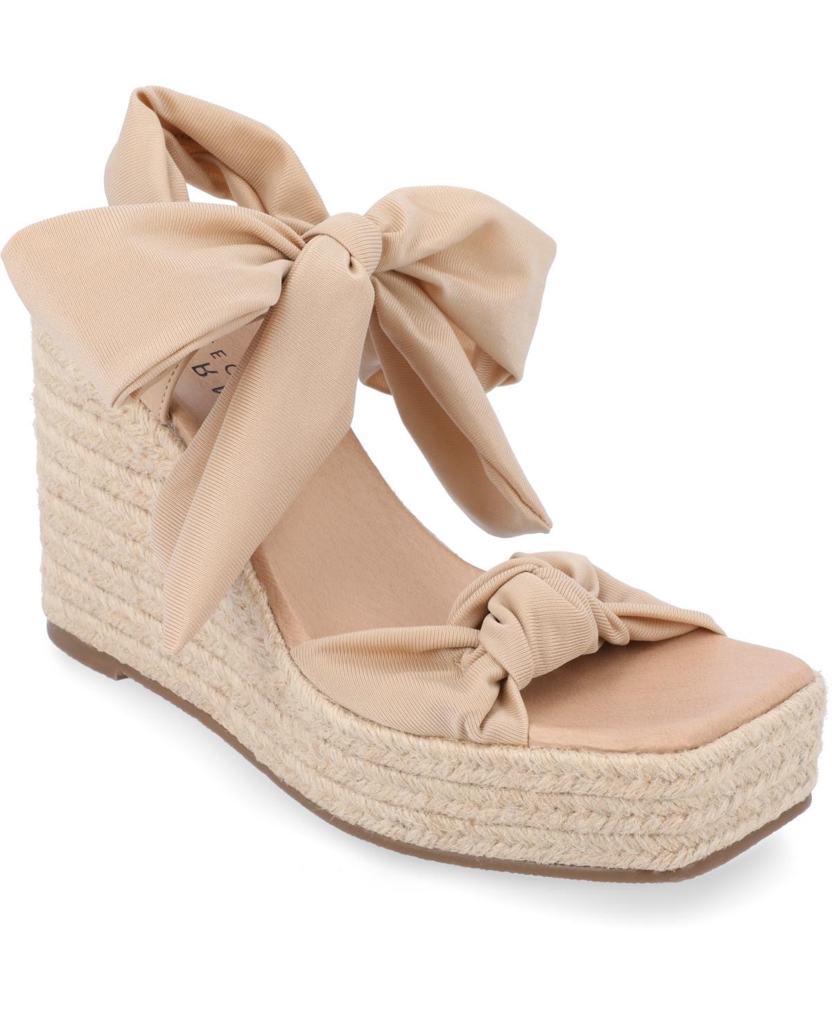 Journee Collection Womens Surria Platform Wedge Sandals Product Image