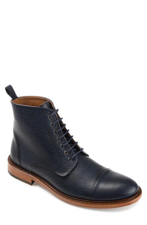 Taft Mens Rome Woven Handcrafted Full-grain Leather Dress Lace-up Boot Product Image