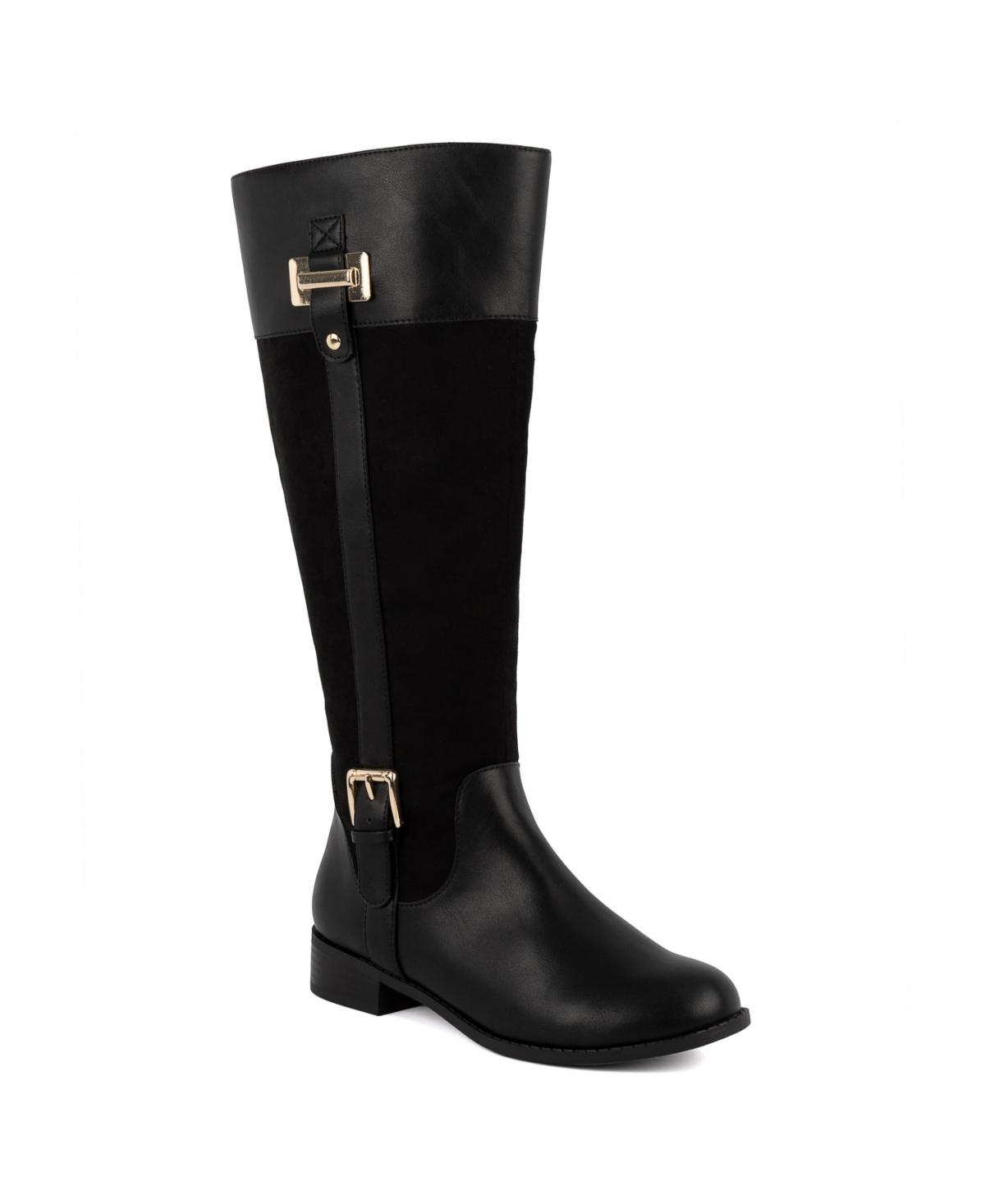 Jones New York Womens Leodenn Knee High Riding Boots Product Image