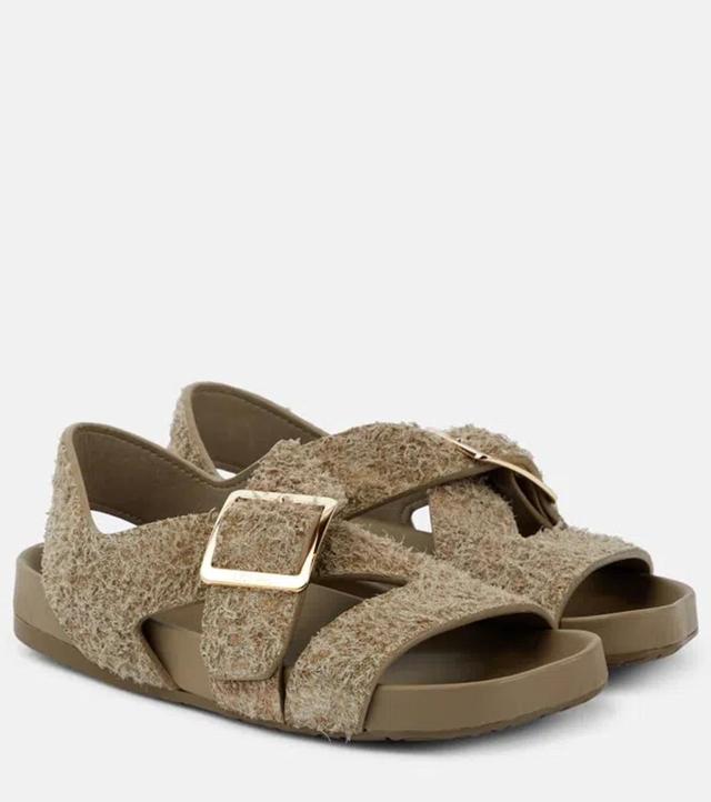 Ease Sandal Toe Post In Brown Product Image