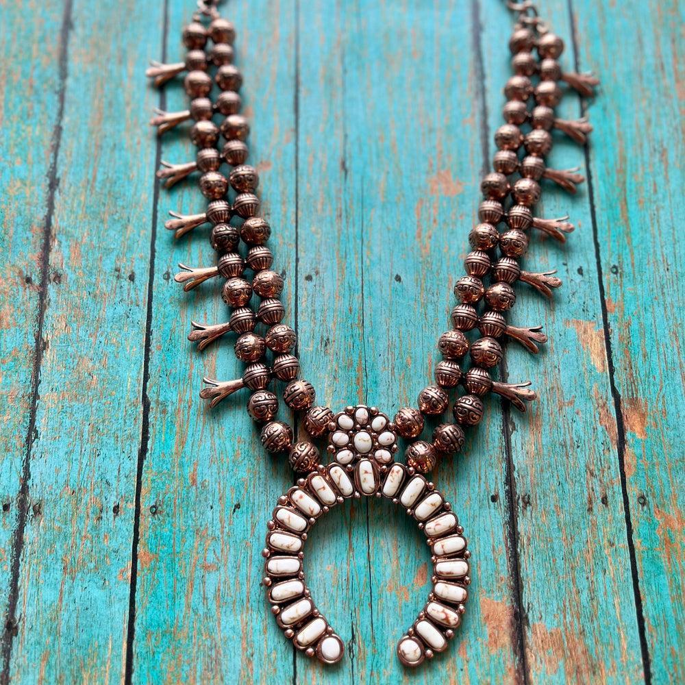 Montezuma Copper Squash Necklace Product Image