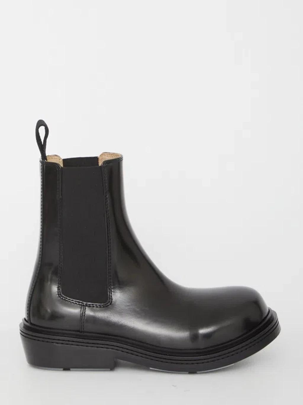 Brushed Chelsea Ankle Boots In Black product image