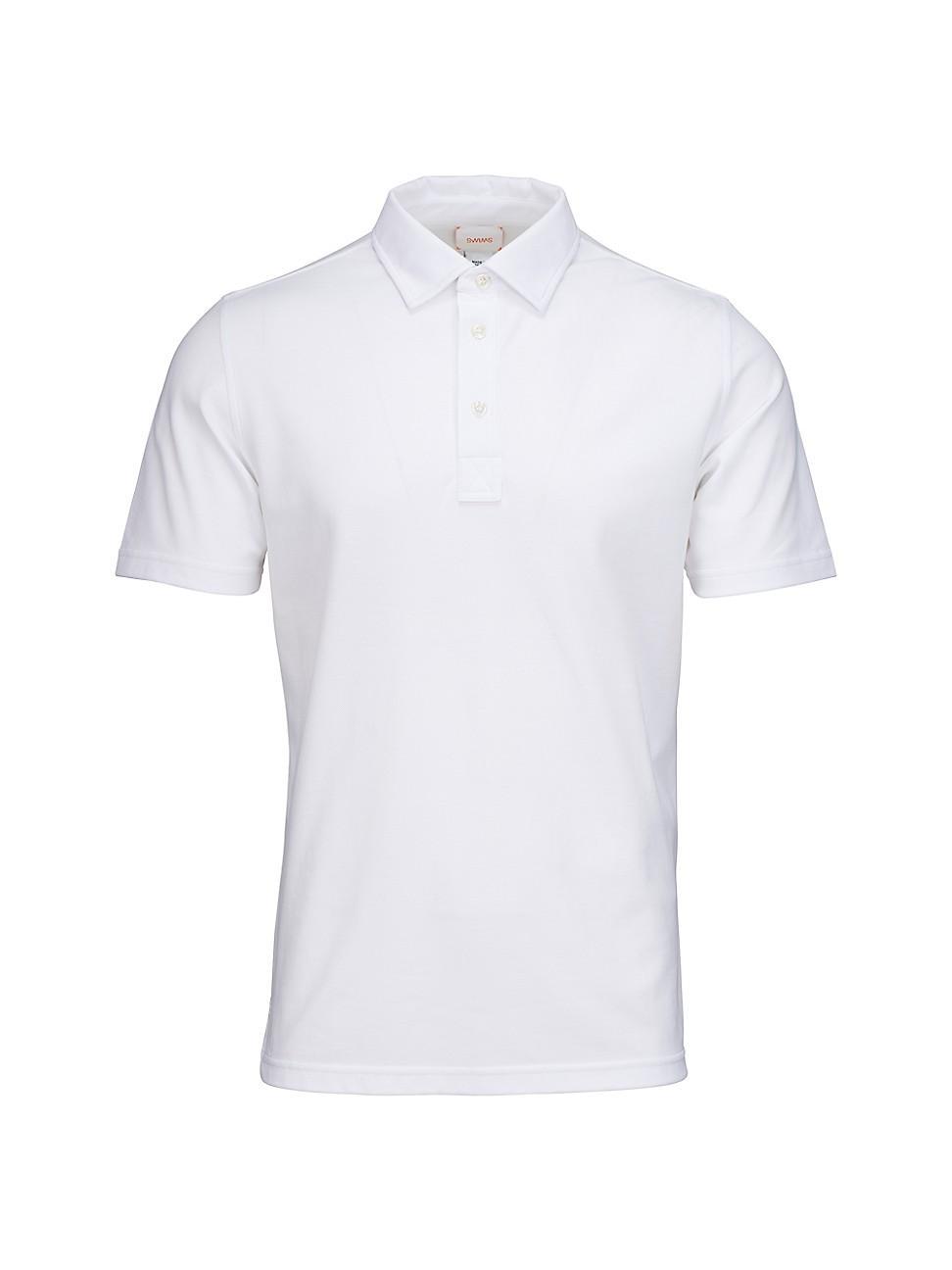 Mens Marina Cotton Polo Shirt Product Image