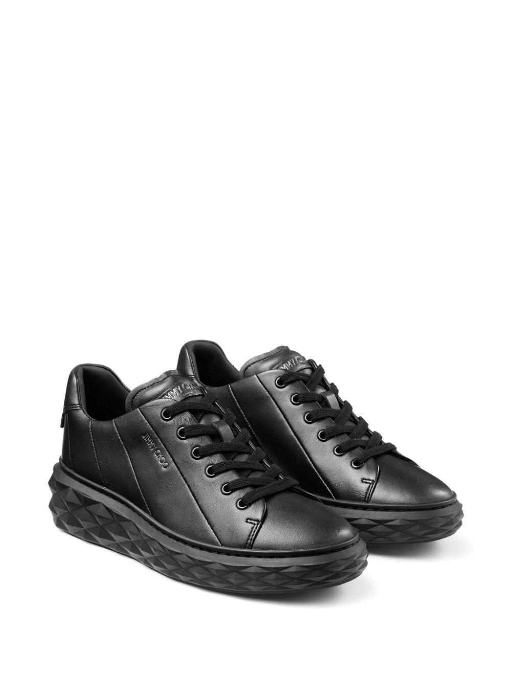 JIMMY CHOO Diamond Light Sneakers In Black Product Image