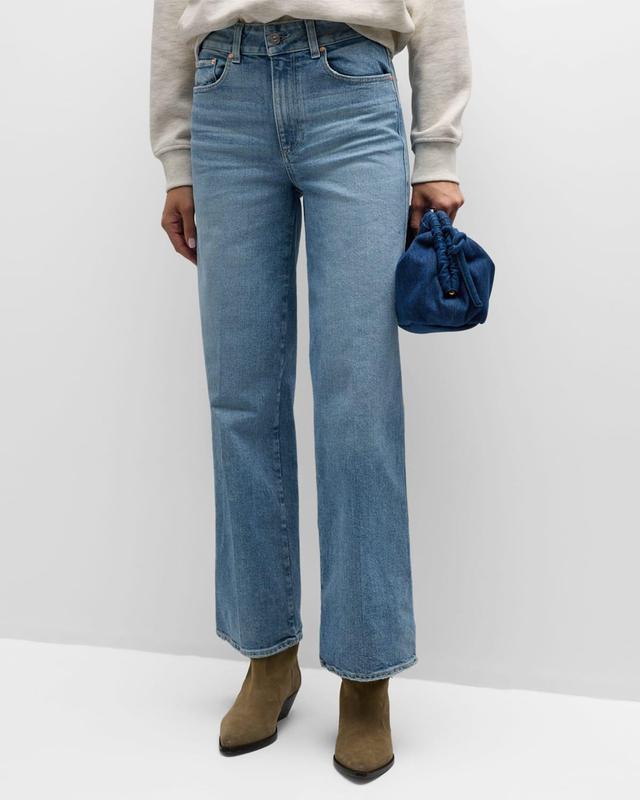 Womens Sasha Wide-Leg Jeans Product Image