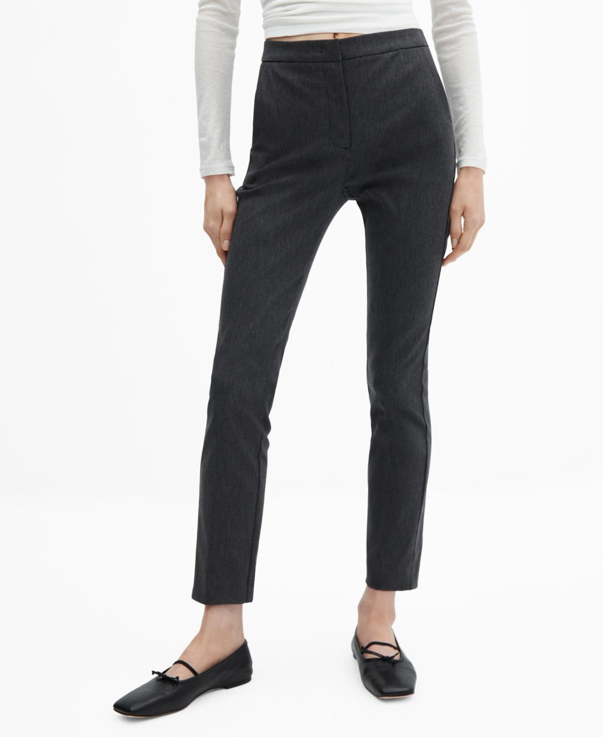 MANGO Crop Skinny Pants Product Image