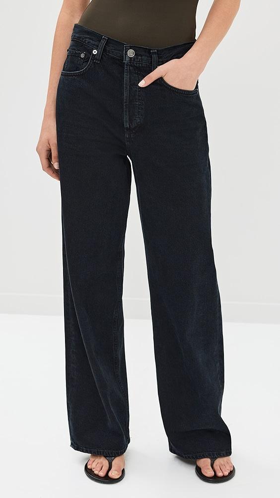 AGOLDE Low Slung Baggy Jeans | Shopbop Product Image