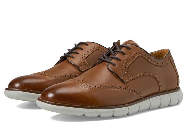 Johnston & Murphy Holden Wing Tip Full Grain) Men's Shoes Product Image