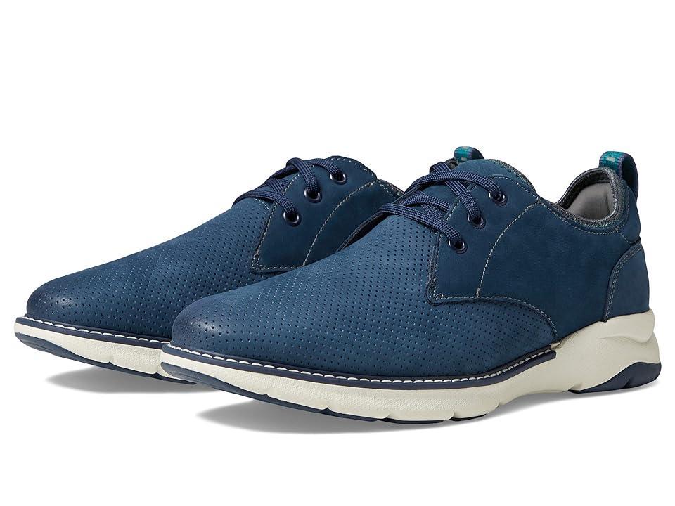 Florsheim Frenzi Perf Toe Oxford (Navy Nubuck) Men's Shoes Product Image