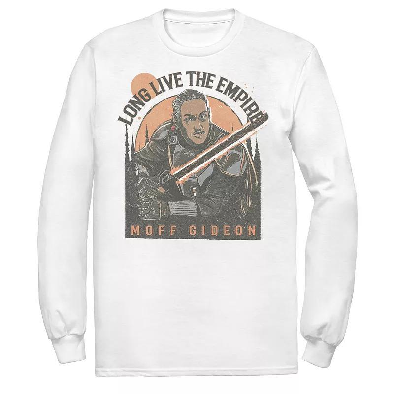 Mens Star Wars The Mandalorian Moff Gideon Long Live The Empire Graphic Tee Product Image