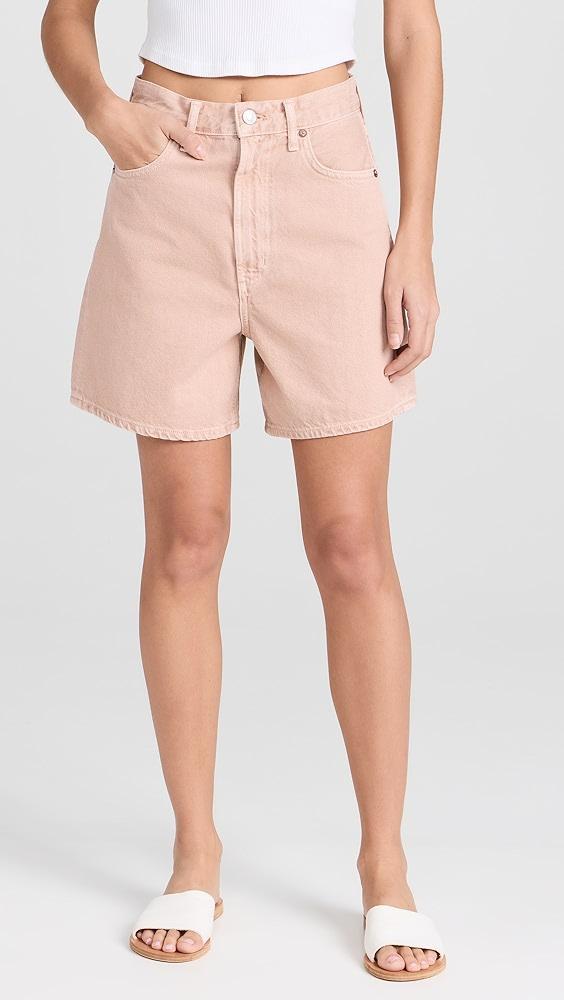 AGOLDE Stella High Rise Baggy Shorts | Shopbop Product Image