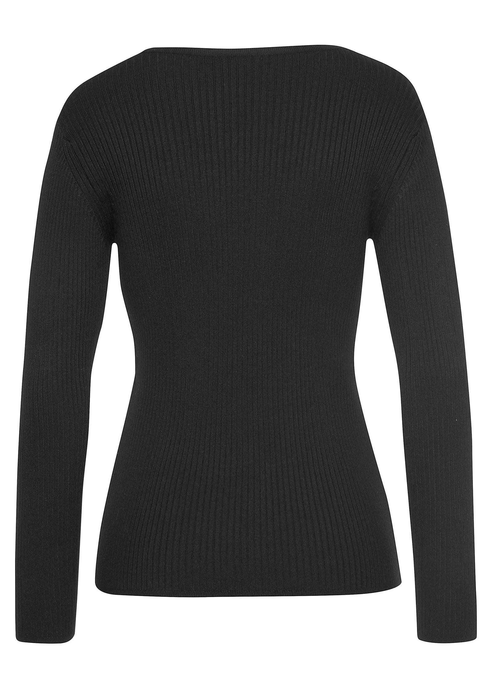 Zip-Up Sweater - Black product image