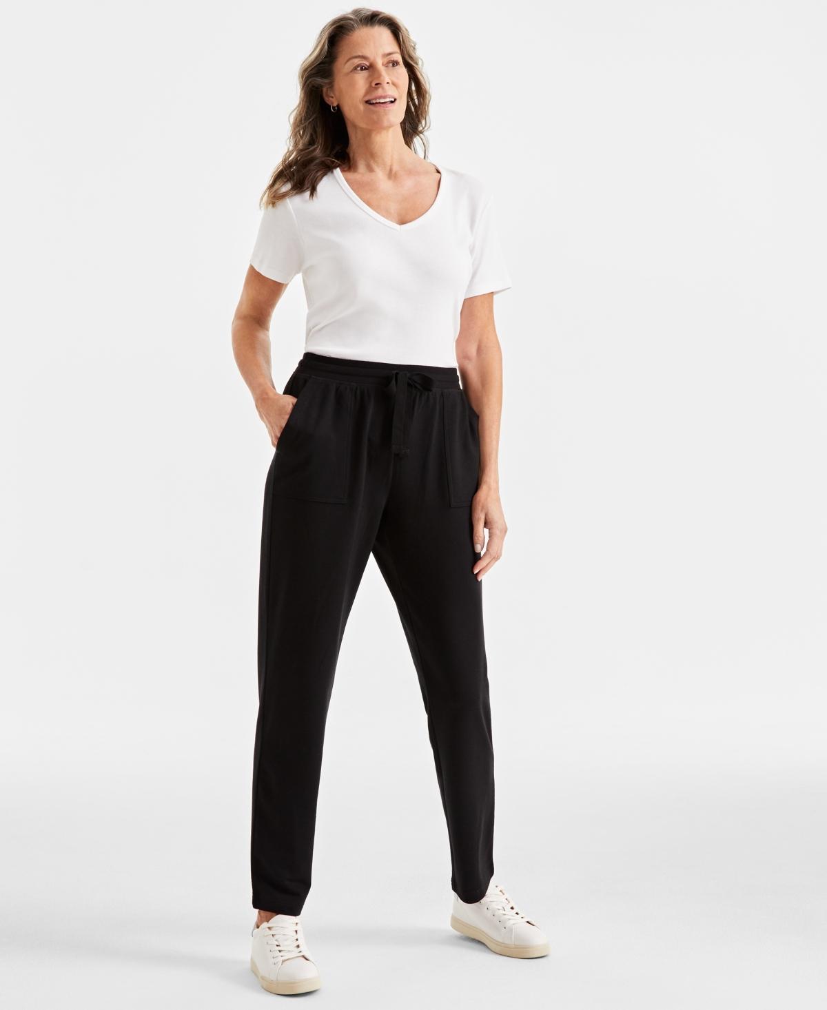 Style & Co Womens Cloud Fleece Pants, Created for Macys Product Image