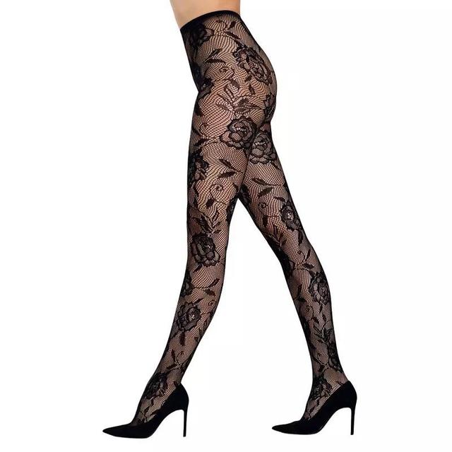 Lechery Womens Floral Net 1 Pair of Tights Product Image