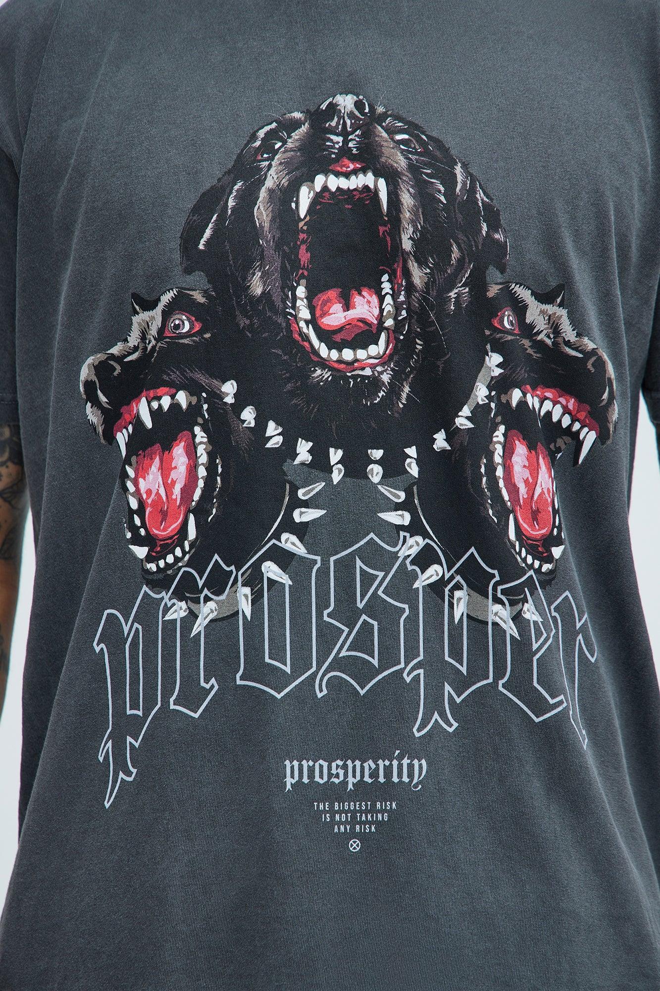 Prosper Vintage Short Sleeve Tee - Black Product Image