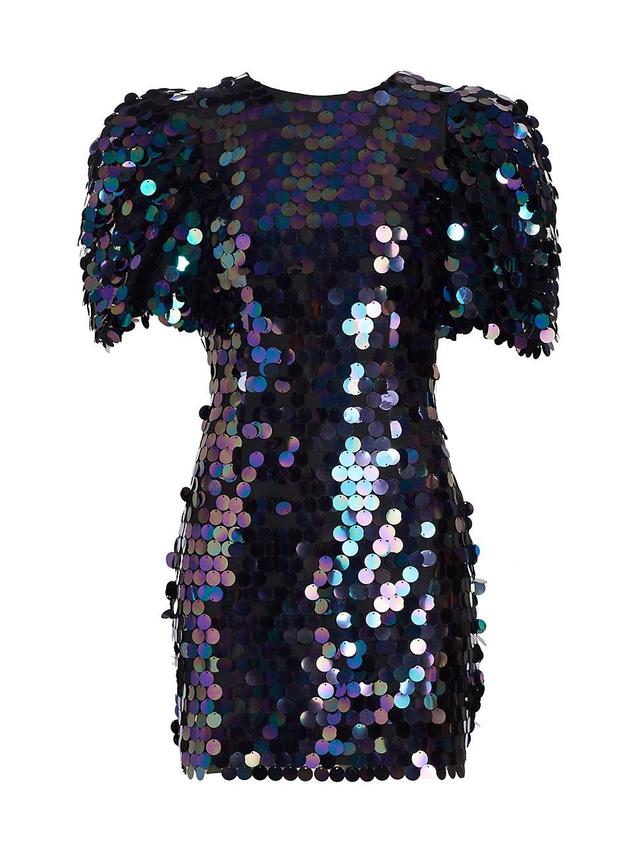 Womens Carolyn Pailette Sequin Minidress Product Image