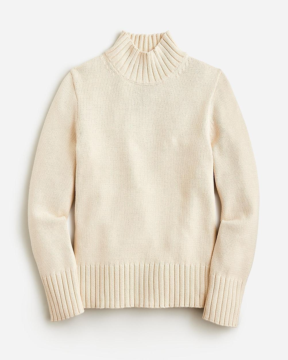 Cotton turtleneck sweater Product Image