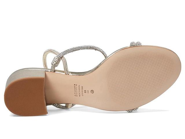 Whiteley Block Metallic Leather Sandal Female Product Image