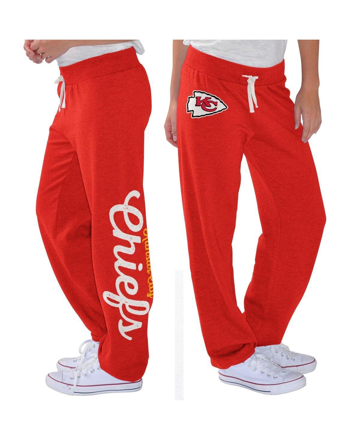 Womens G-III 4Her by Carl Banks Kansas City Chiefs Scrimmage Fleece Pants Product Image