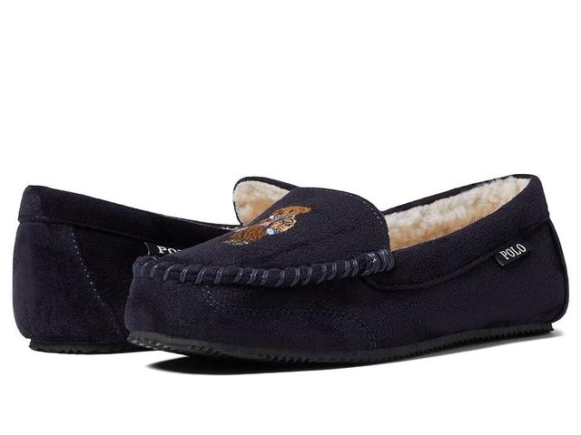 Polo Ralph Lauren Dezi Bear Moccasin Slipper (Chestnut) Women's Shoes Product Image