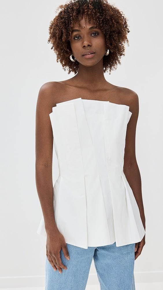 Róhe Tulip Bustier | Shopbop Product Image