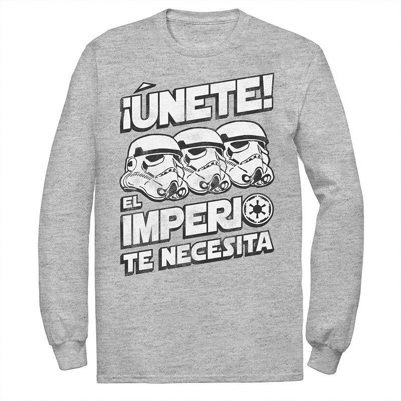 Mens Star Wars Unete El Imperio Te Necesita Stormtrooper Faded Portrait Tee Product Image