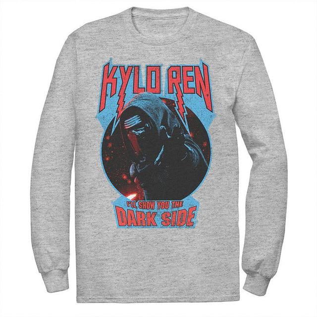 Mens Star Wars Kylo Ren Show You The Dark Side Metal Text Tee Product Image