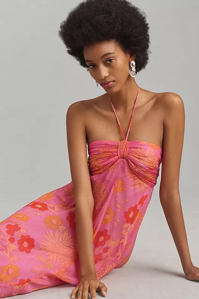 RIXO Samira Halter Maxi Dress Product Image