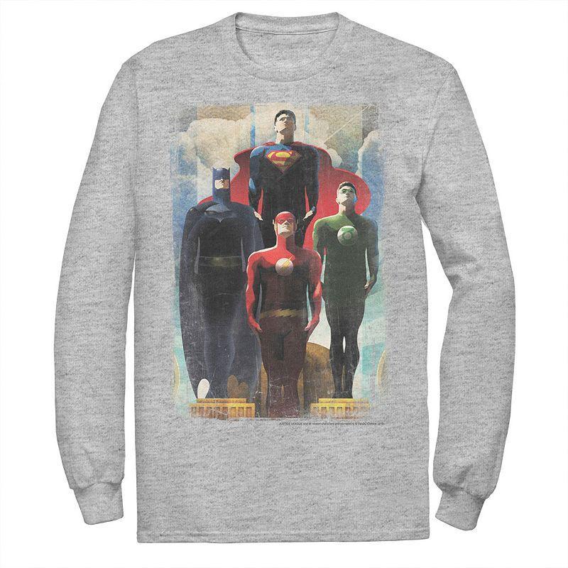 Mens DC Comics Justice League Heroes Look Up Tee Product Image