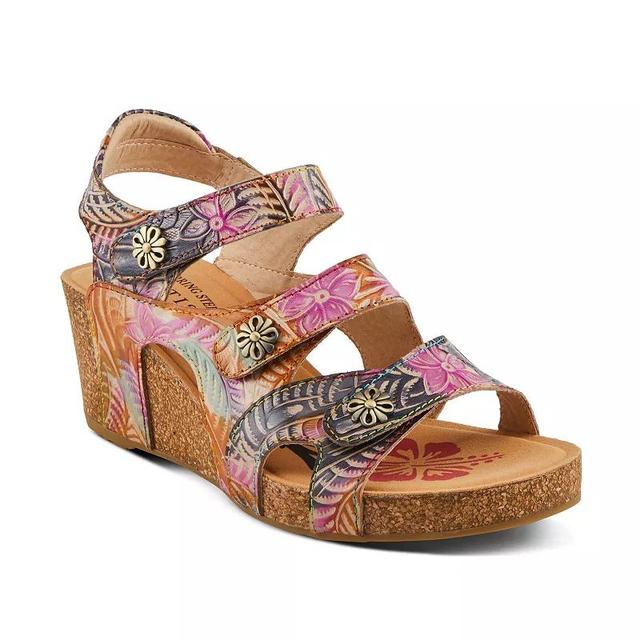 LArtiste by Spring Step Bon Voyage Wedge Sandal | Womens | | | Sandals | Ankle Strap Product Image