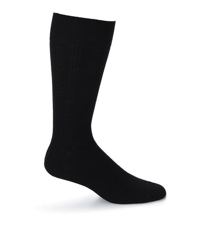 Johnston & Murphy Wool-Blend Ribbed Dress Socks Product Image