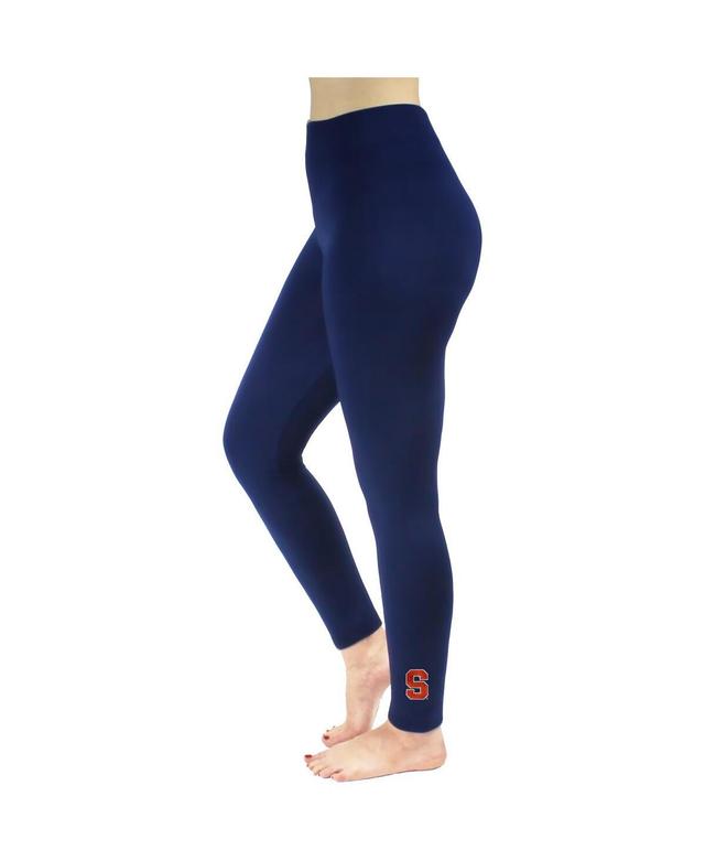 Womens Navy Virginia Cavaliers Fleece Leggings Product Image