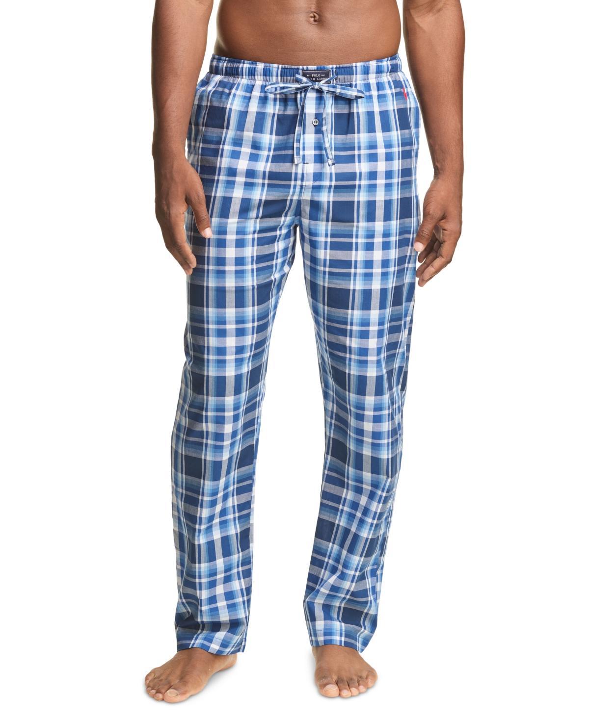 Polo Ralph Lauren Woven PJ Pants (Monroe Plaid/RL2000 Red Pony Player) Men's Pajama Product Image