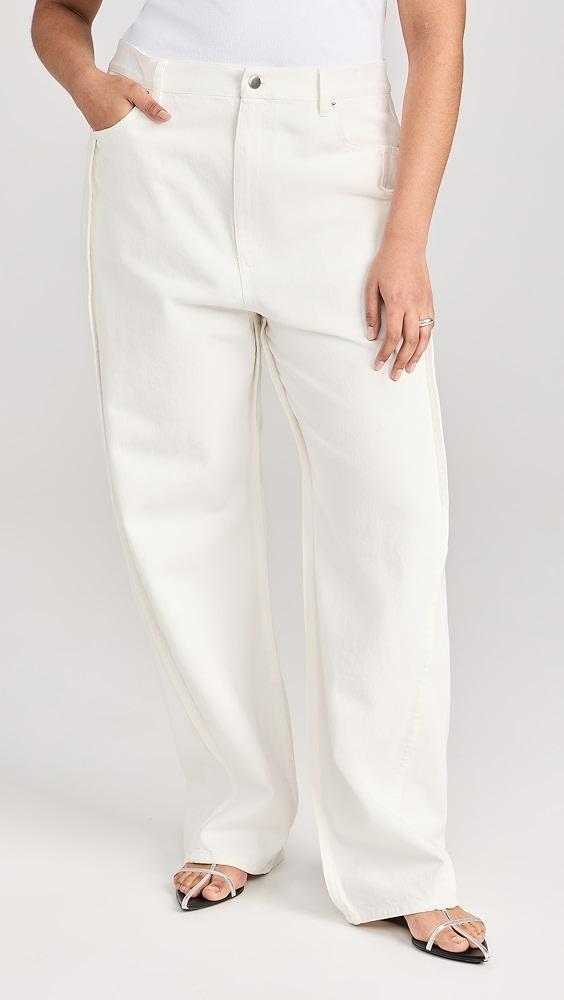 Tibi Tuck Jeans | Shopbop Product Image