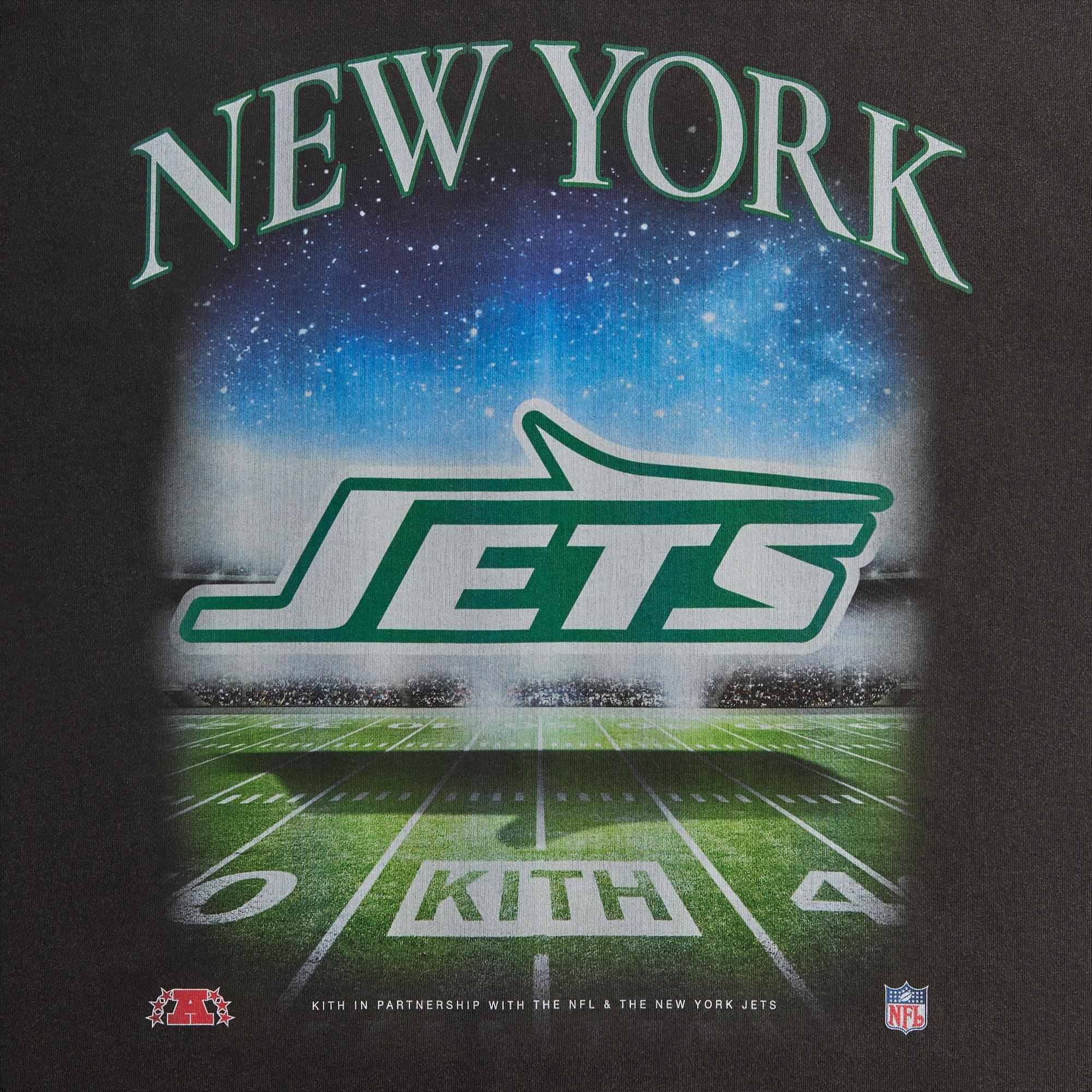 Kith & '47 for the NFL: Jets Vintage Tee - Black Male Product Image