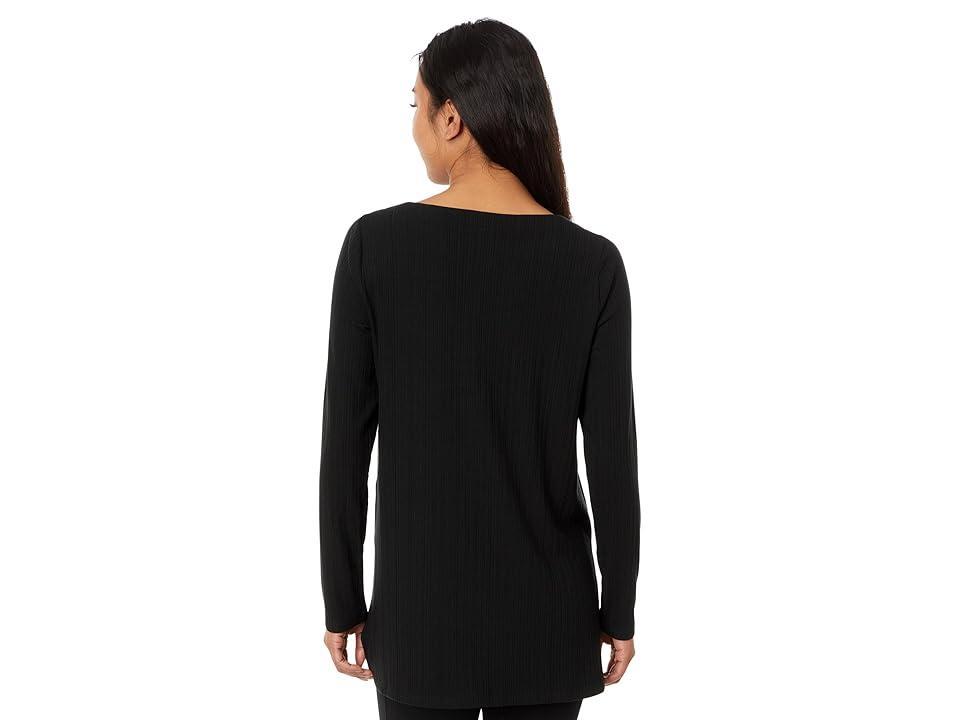 Eileen Fisher Rib Boat Neck Top Product Image