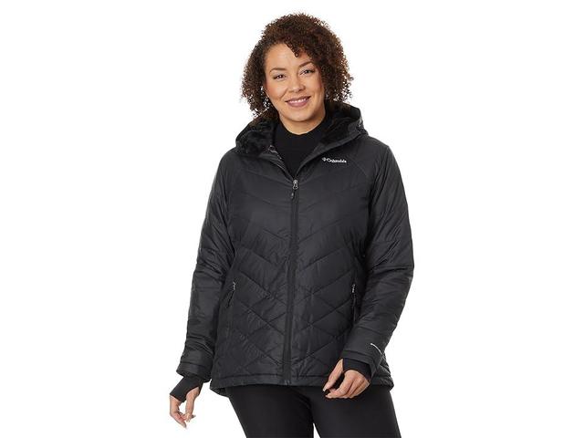 Columbia Plus Size Heavenly Hooded Jacket Women's Coat Product Image