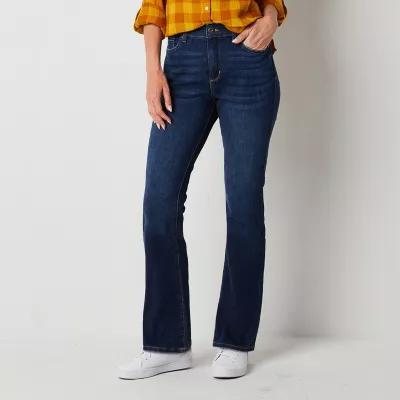 St. John's Bay-Tall Womens Mid Rise Bootcut Jean Product Image