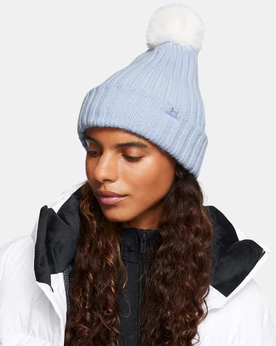 Women's UA Halftime Pom Beanie Product Image