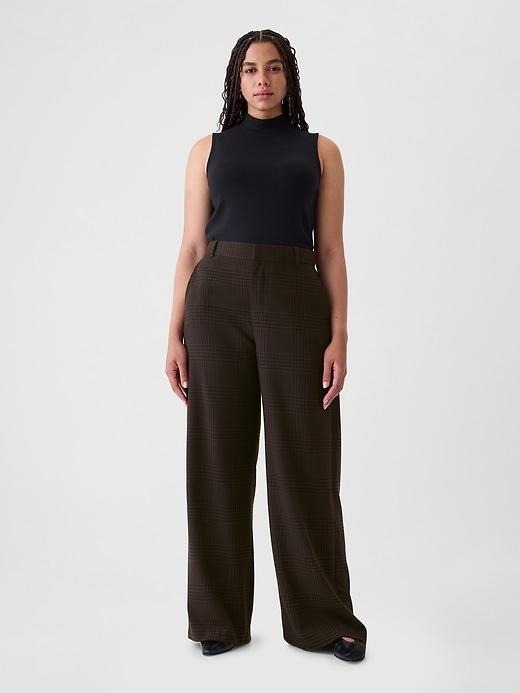 365 High Rise Brushed Twill Trousers Product Image