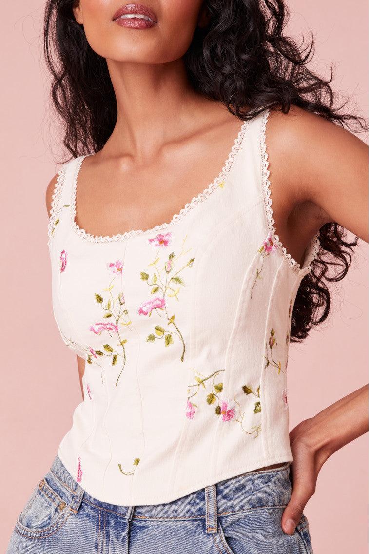 Rhapsody Floral Bustier Product Image