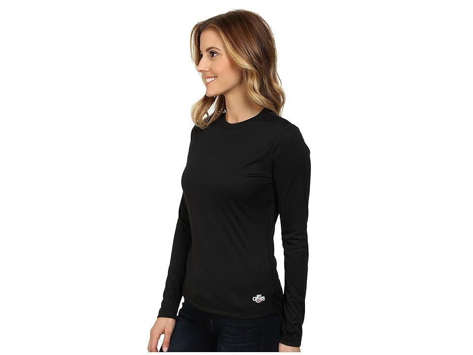 Hot Chillys Women's Peachskins Solid Crewneck Black Product Image