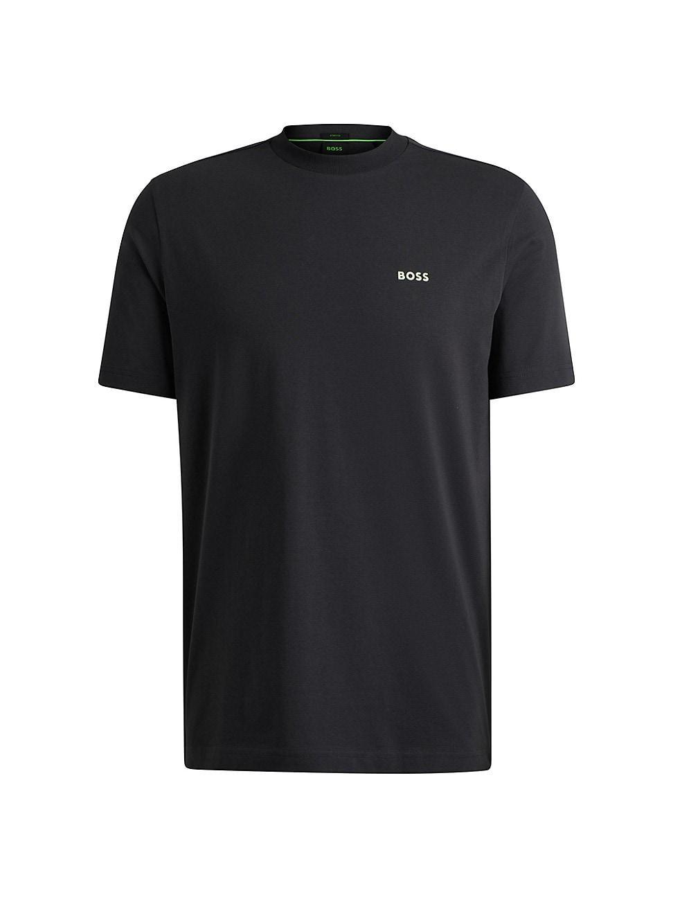 Mens Stretch-Cotton Regular-Fit T-Shirt Product Image