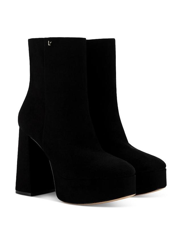 Larroude Dolly Bootie in Black - Black. Size 9 (also in 8.5). Product Image