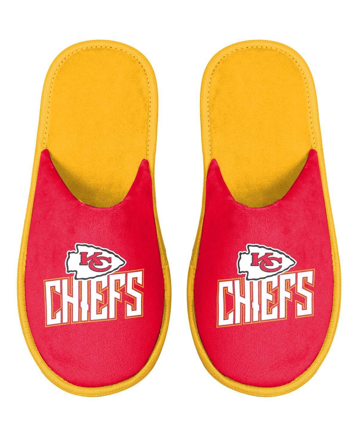 Mens Kansas City Chiefs Scuff Slide Slippers Product Image