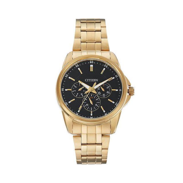 Citizen Mens Stainless Steel Watch, Gold Tone Product Image